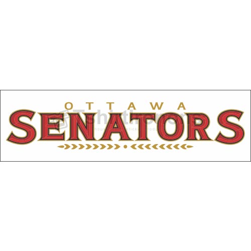 Ottawa Senators T-shirts Iron On Transfers N271 - Click Image to Close